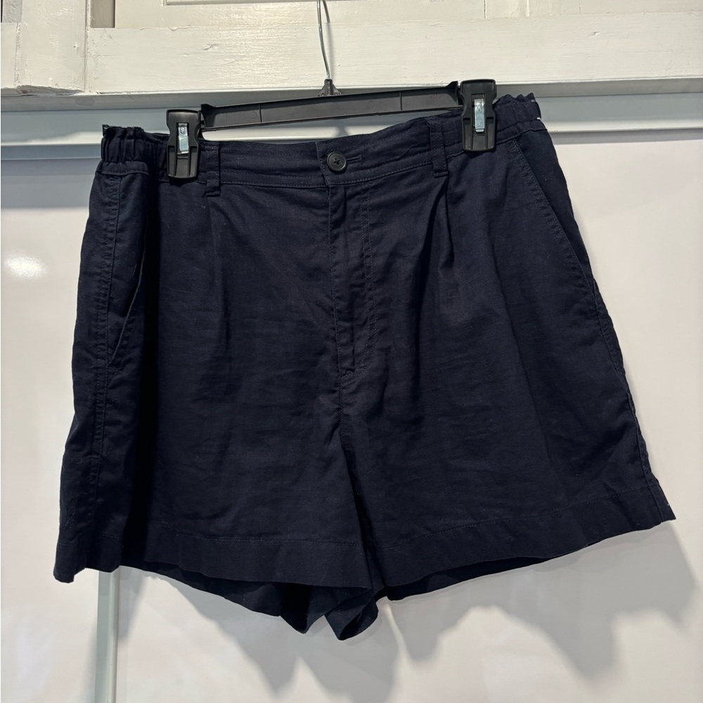 Navy Blue Casual Shorts